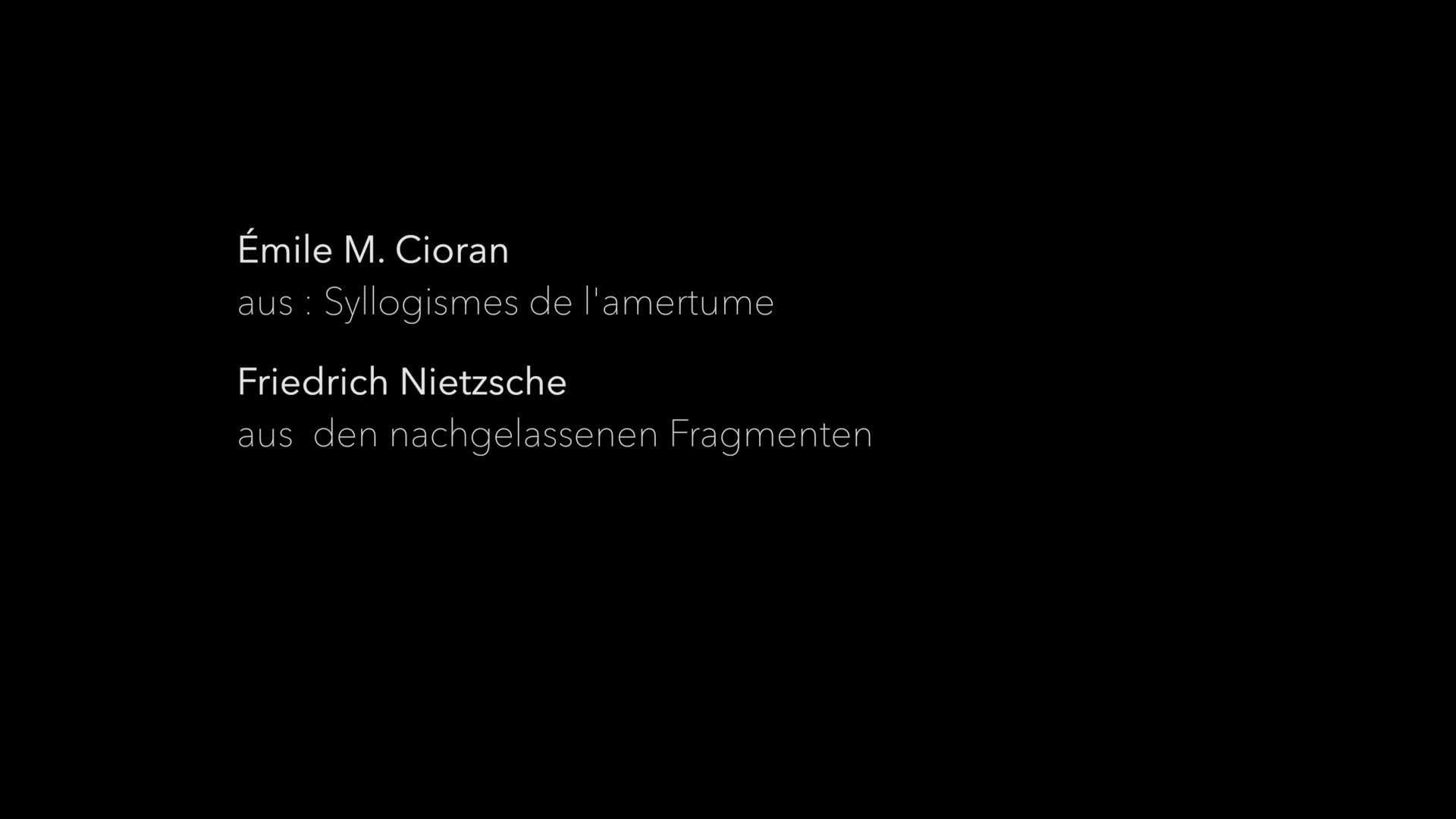 Cioran, Nietzsche