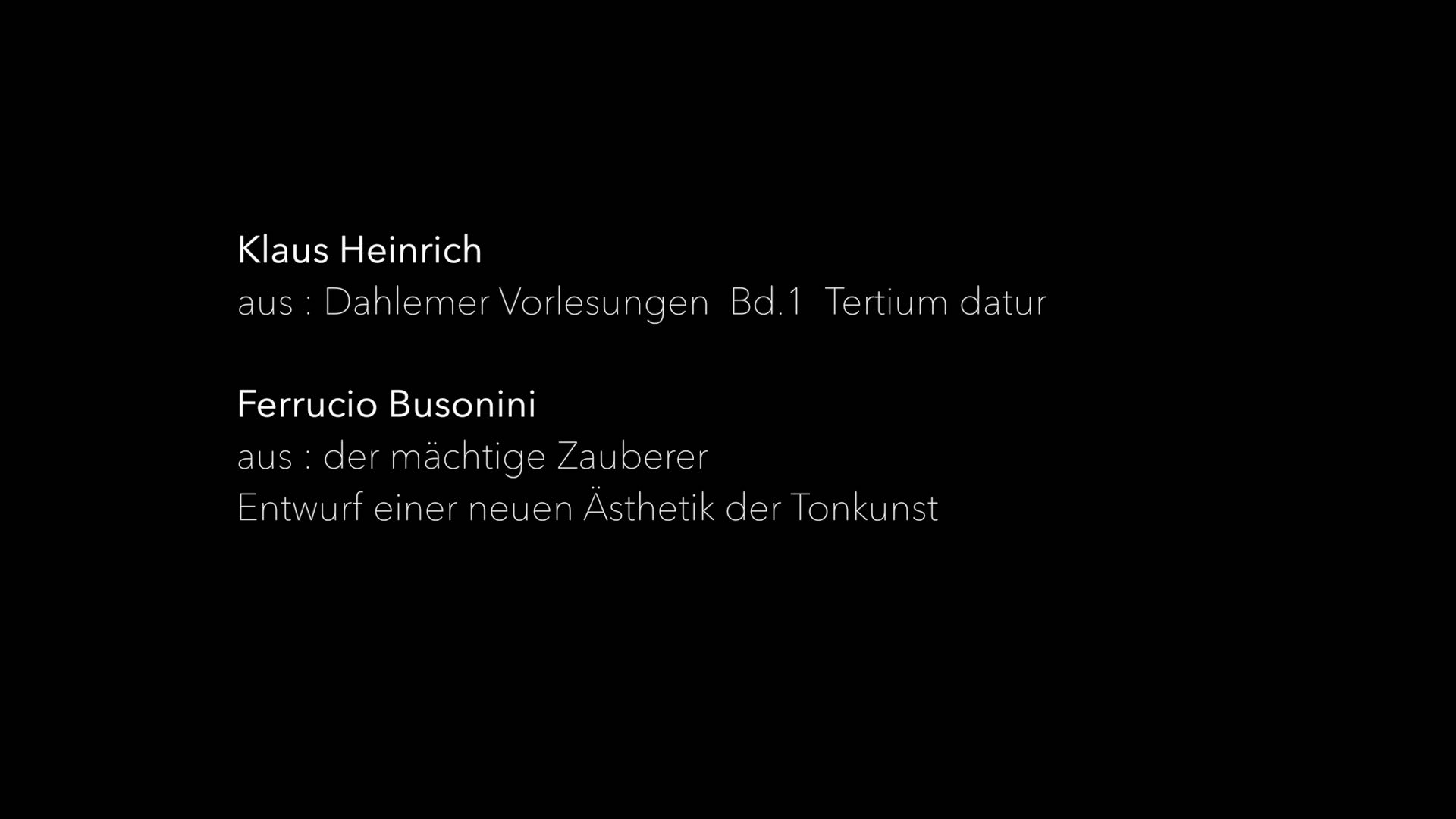 Heinrich, Busoni